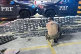 PRF: em maior apreensão da PB, motorista é preso com 1,3 t de cocaína