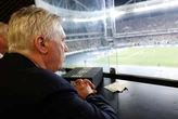 Veja como foi a ida de Ancelotti ao jogo do Botafogo na Libertadores