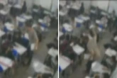Professor agride aluno com série de tapas em escola militarizada de GO.