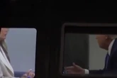 Trump e Melania discutem em helicóptero presidencial. Vídeo