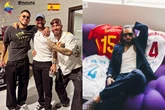 Maluma fica surpreso com presença de Sergio Ramos em show; assista