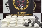 PM encontra 77 kg de pasta base de cocaína dentro de gruta no litoral