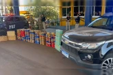 Carro com mais de 400 kg de maconha escondidos é apreendido na BR-364