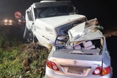 SC: motorista morre e caminhoneiro fica ferido em colisão na BR-470