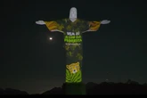 Cristo Redentor ganha iluminação que marca 100 dias para COP30. Vídeo