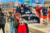 MTST protesta contra projeto de estacionamento no Minhocão
