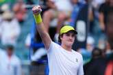 João Fonseca vence número 20 do mundo no Miami Open