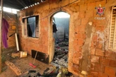 Vídeo: casa fica totalmente destruída por incêndio em Ceilândia