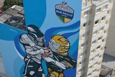 Prefeitura multa prédio no centro em R$ 260 mil por grafite da NFL