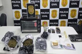 Homem é preso com R$ 300 mil em drogas dentro de forno elétrico
