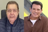 Faustão aparece de surpresa no SBT e manda recado