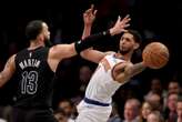 Knicks vencem a nona seguida contra os Nets na estreia da Rivals Week