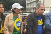 Michelle e Malafaia se emocionam e choram ao falar de Jair Bolsonaro