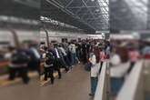 Passageiros do Metrô-DF empurram vagão após homem prender perna em vão