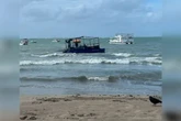 Vídeos: Três embarcações afundam em Maceió após fortes chuvas e ventos