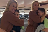 Ana Hickmann registra reencontro com o filho: “Voltou pra casa”