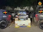 Dupla é presa com arsenal de armas, munição e drogas no DF