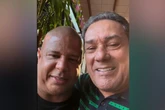 Vídeo: Luxemburgo e Marcelinho Carioca fazem as pazes em bar de SP