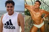 Antes e depois: Gui Taschetti exibe nova forma após eliminar 15kg