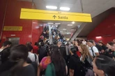 Linha 4-Amarela amanhece com lentidão e bloqueios nesta terça (21/10)
