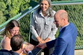 William se encanta com Floresta da Tijuca em visita ao Parque Nacional