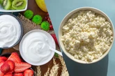 Iogurte grego x queijo cottage: qual é mais rico em proteína?