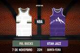 Palpite Milwaukee Bucks x Utah Jazz – NBA – 07/11/2024