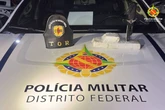 Homem é preso durante blitz com droga que seria levada para o Entorno