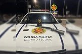 PMDF apreende espingarda, silenciador, munições e drogas em operações