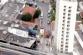 Elevador despenca do 9º andar e 2 pessoas ficam feridas na zona leste
