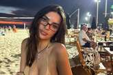 Emily Ratajkowski posta fotos no Brasil e ganha elogio de Marquezine