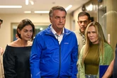 Com Michelle e Celina, Bolsonaro deixa sede do PL rumo a motociata