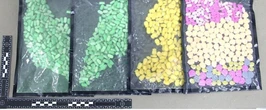 Traficante é preso com quase mil compromidos de ecstasy em Goiás