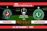 Veja Concórdia x Chapecoense pela Copa Santa Catarina