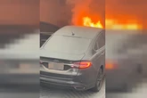Carro que pegou fogo no STJ nesta segunda-feira era usado por ministra
