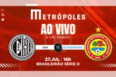 Série D: assista ao vivo e com imagens Asa-AL e Juazeirense-BA