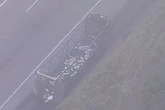 Motorista morre carbonizado após colisão entre carretas no Rodoanel