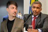 Renan Bolsonaro cobra Romário sobre Moraes: “Vai viver do gol de 94?”