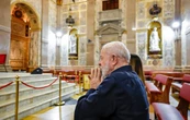 Lula e Janja rezam em basílica de Belém após incidente com avião