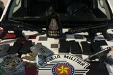 Tentativa de homicídio acaba com atirador preso com fuzis em Rio Claro