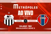 Série D: veja ao vivo e com imagens Central-PE x Maranhão-MA