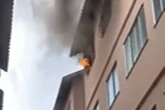 Incêndio destrói apartamento na Paraíba; família perde todos os bens