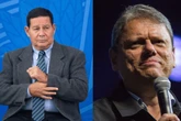 “Macaco que muito se mexe leva chumbo”, diz Mourão sobre Tarcísio