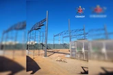 Operário morre após ser atingido por estrutura metálica em obra no DF