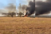 Vídeo: incêndio com fumaça densa atinge os arredores da Papuda