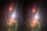 Pipa faz rede elétrica pegar fogo e deixa bairro sem energia em SP