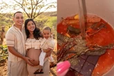 Ary Mirelle aposta em chá de chocolate e páprica para estimular parto