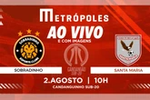 Candangão Sub-20: Sobradinho x Santa Maria ao vivo e com imagens