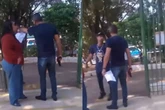 Vídeo: GCM de férias saca arma dentro de UBS em Osasco e causa pânico