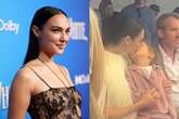 Gal Gadot gera polêmica ao ser flagrada beijando filha na boca